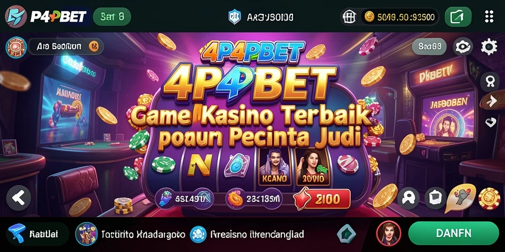 Tampilan menarik dari gameplay 4P4PBET yang penuh aksi Kasino.