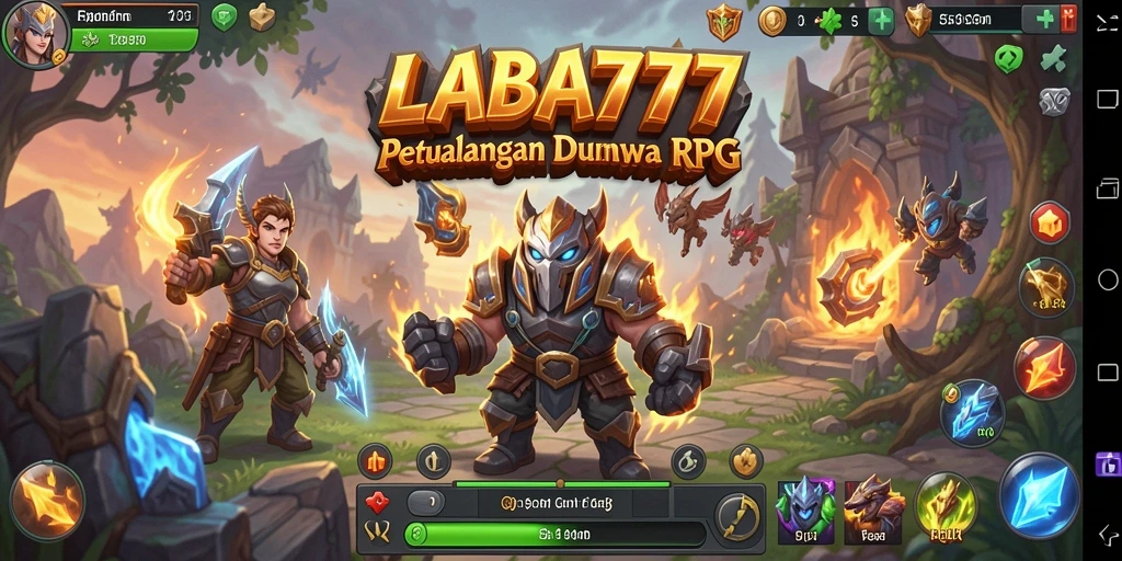 Tampilan gameplay RPG yang mendebarkan dan menawan di LABA777.