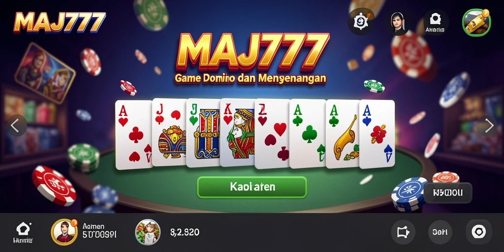 Tampilan menarik dari gameplay MAJ777 yang menantang.