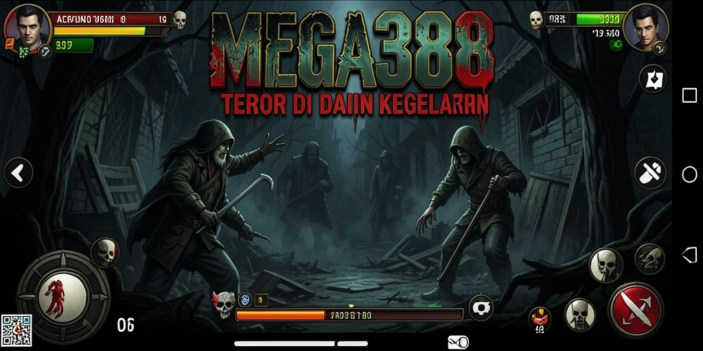 Screenshot dari gameplay mencekam di dalam MEGA388.