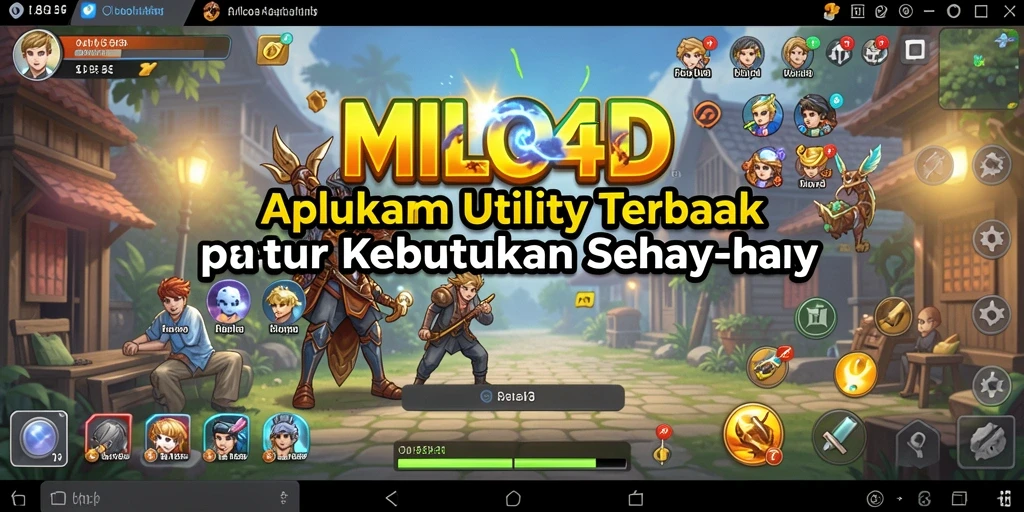 Tampilan menarik dari fitur pengingat dalam MILO4D.