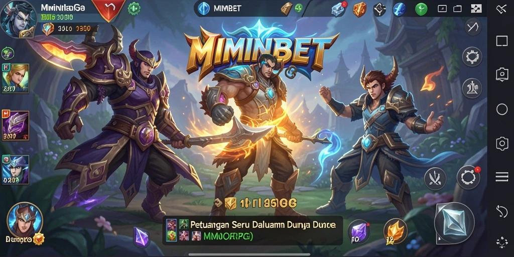Screenshot gameplay MIMINBET dengan aksi seru dan grafik memukau.