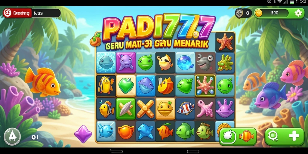 Tampilan gameplay PADI777 yang seru dan menantang.