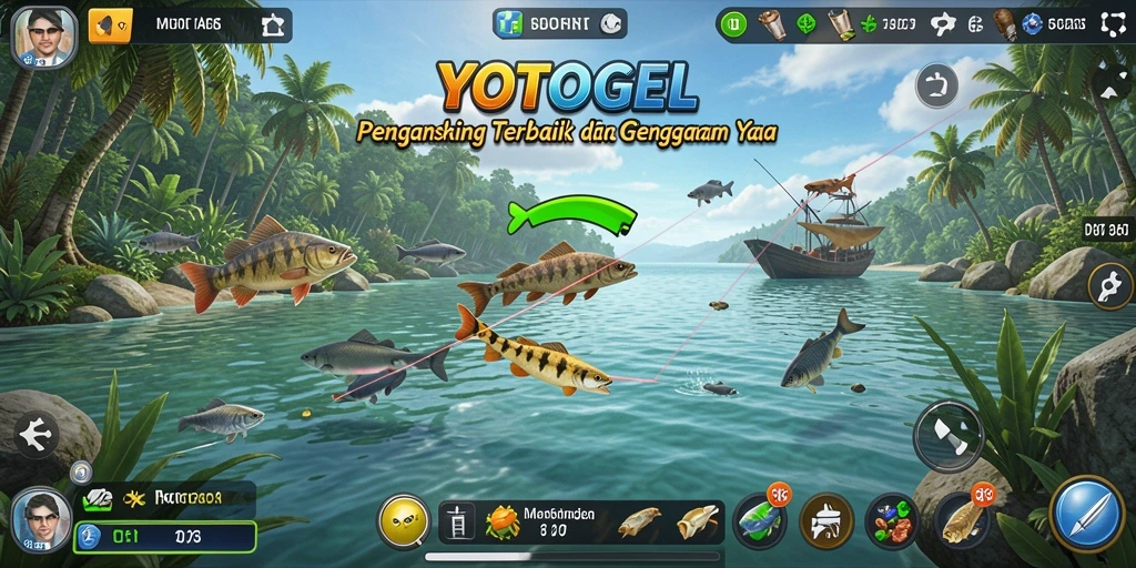 Tangkapan ikan besar dalam gameplay YOTOGEL yang seru.